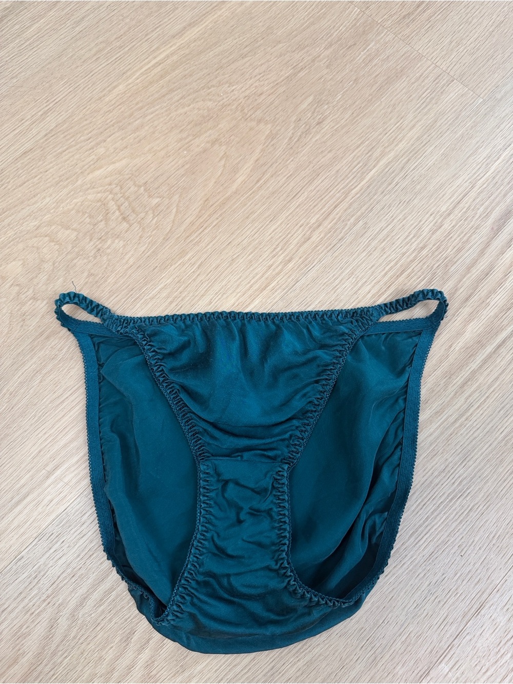 Vintage 100% Silk String Bikini Panty